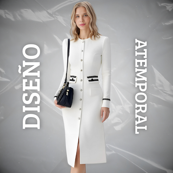 BUTTON CHIC - Vestido Estilizado