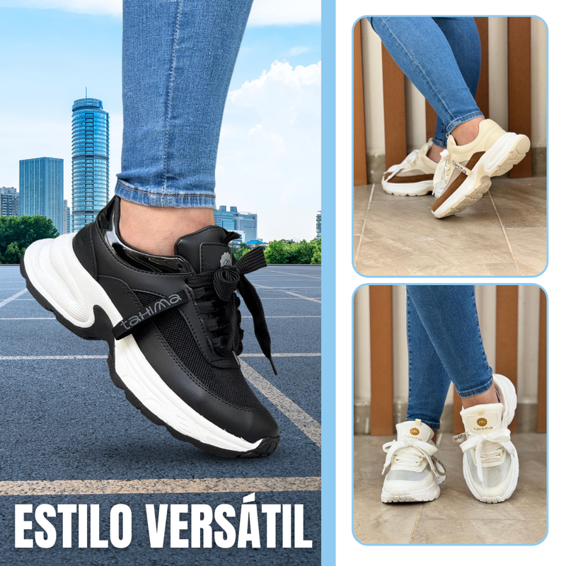 ElevateRun™ – Tenis con plataforma ultraflex