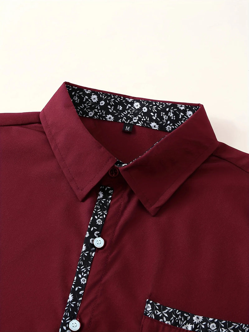 BLOOM FUSION - Camisa Con Decorados Florales