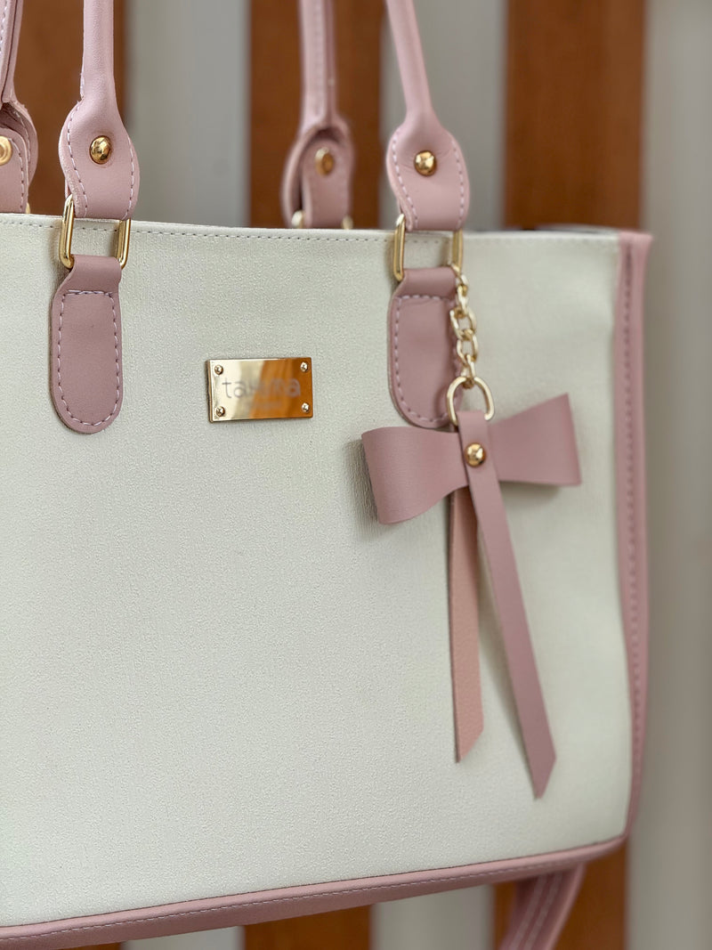 SweetCharm™ – Bolso Elegante con Detalle de Lazo
