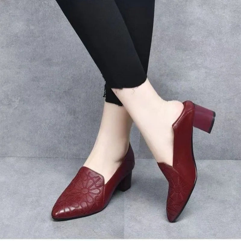 AUTÉNTICA Luxury - Tacones de Cuero Premium