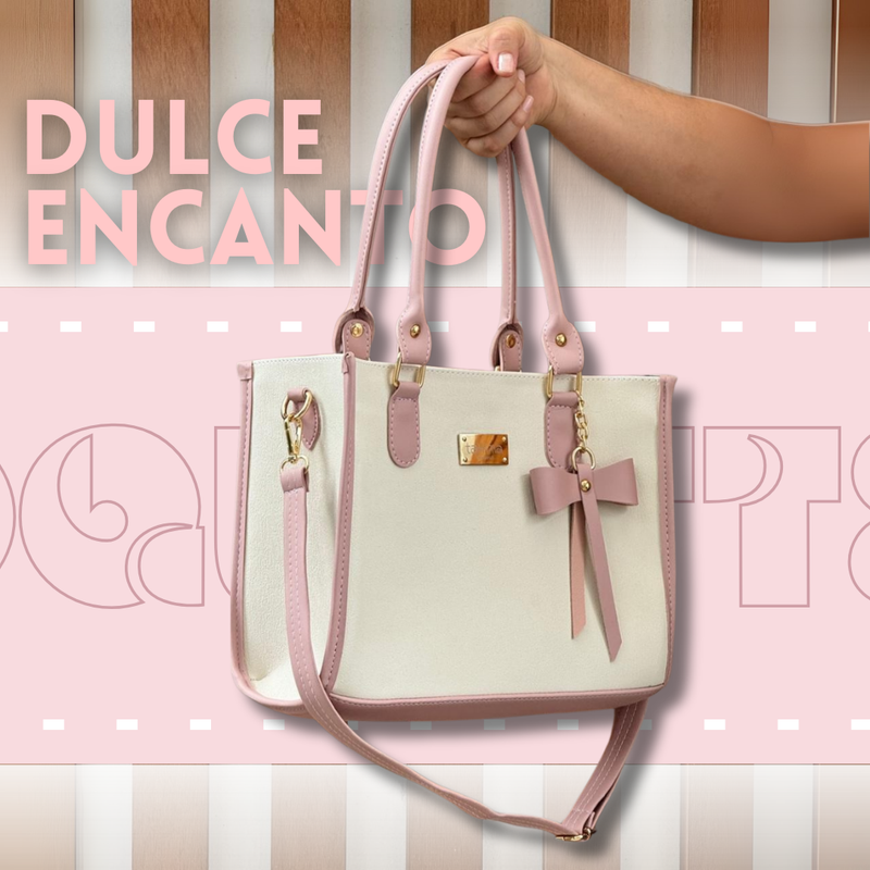 SweetCharm™ – Bolso Elegante con Detalle de Lazo