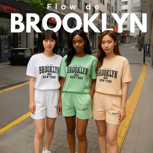 BrooklynFit™ – Conjunto urbano camiseta + short